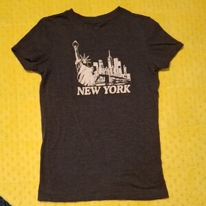 Aeropostale Classic Crew Dark Gray T-Shirt